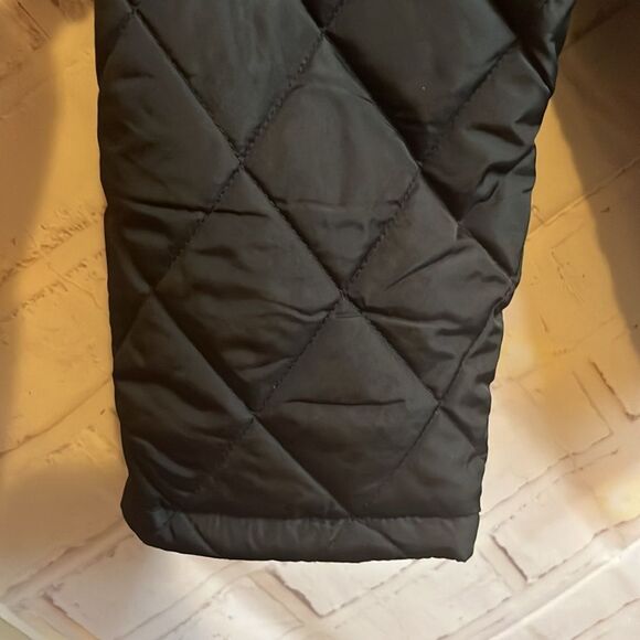 NWT BERKLEY JENSEN SHERPA COLLAR TWO POCKET BUTTON UP COAT SIZE XL BLACK - Picture 4 of 12